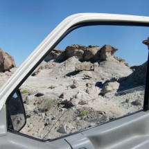 Some rocks in the Valle de la Luna